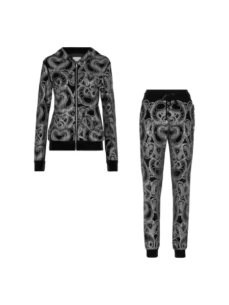 Kombinezon Philipp Plein teddy czarny