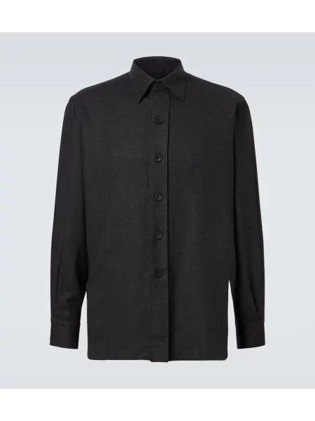 Cămașă Rubinacci de lână gri