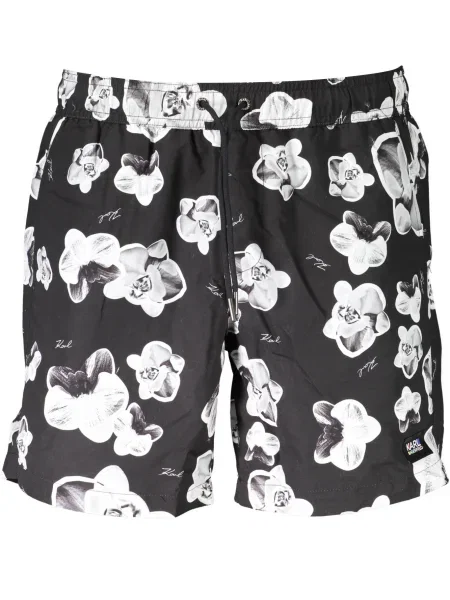 Plavalne hlačke Karl Lagerfeld Beachwear črna