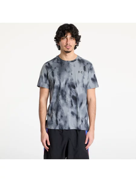 Póló Under Armour Launch Elite Prt Shortsleeve T-Shirt Grey S szürke