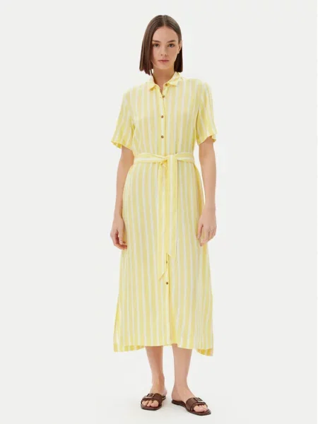 Barbour Haljina košulja Adelaide žuta
