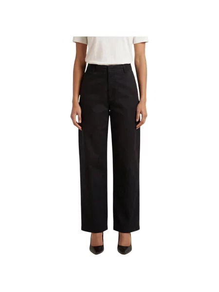 Pantaloni Jacqueline De Yong negru