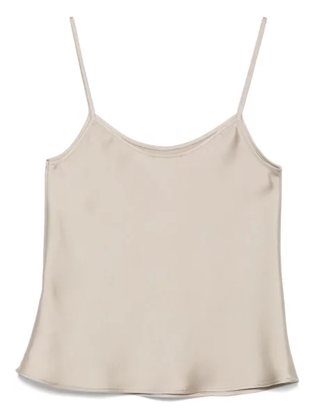 Top Blanca Vita din satin gri