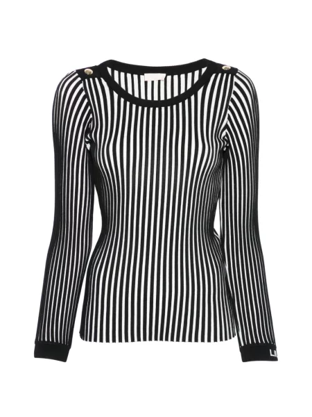 Top Liu Jo cu dungi negru