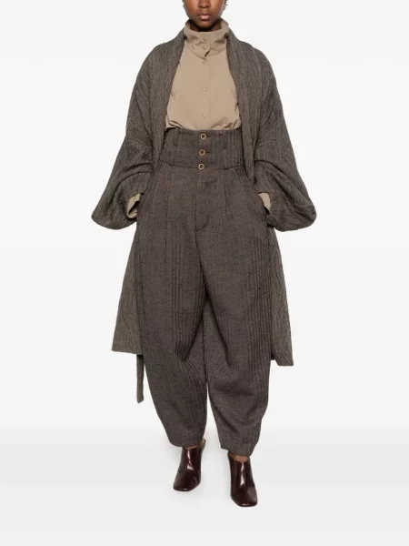 Pantaloni Uma Wang gri