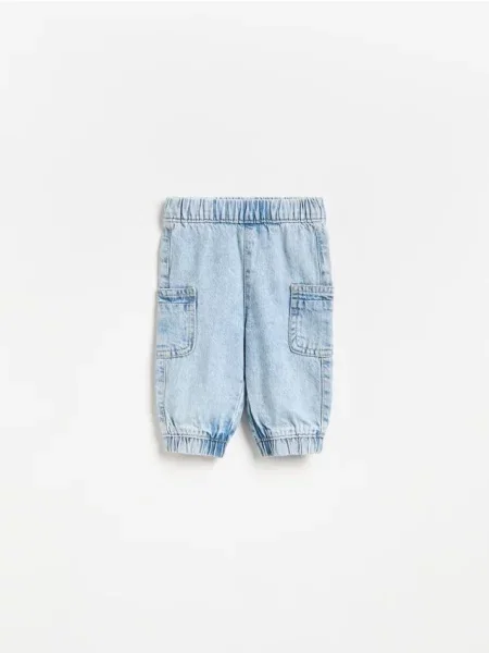 Reserved Jeansowe spodnie niebieski