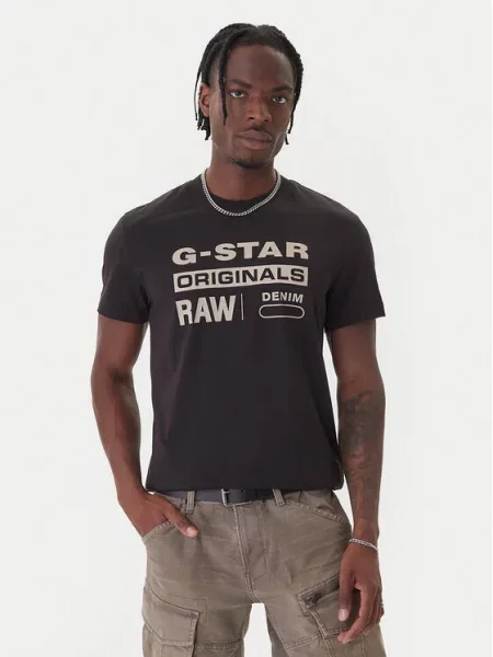 G-Star Raw T-Shirt Originals μαύρο