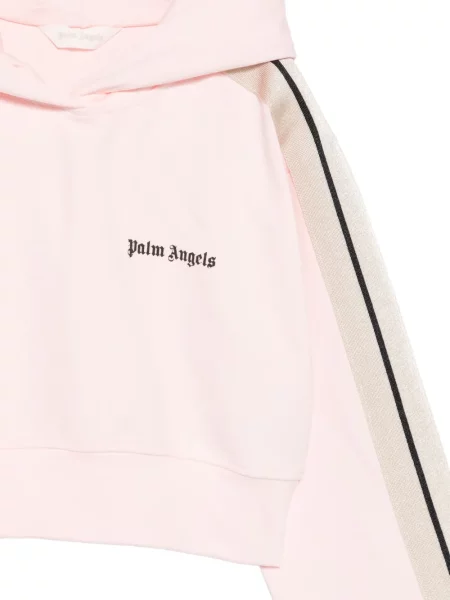 Bluza z kapturem dziecięca Palm Angels różowa