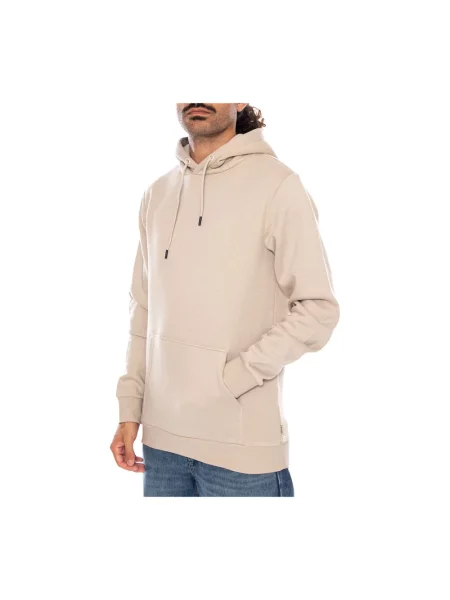 Bluza z kapturem Only & Sons beżowa