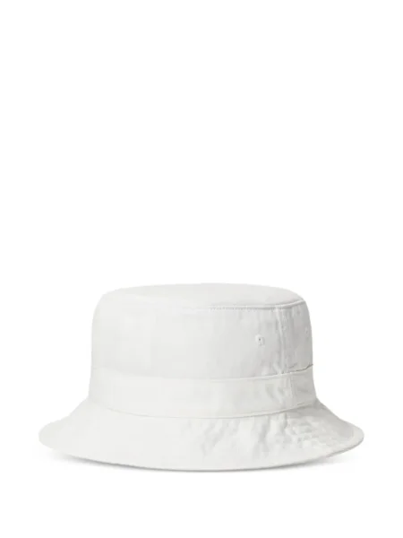 Chiloți tanga Polo Ralph Lauren cu autograf tricotate mini alb