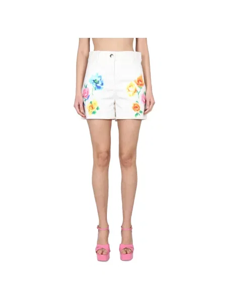 Szorty Boutique Moschino w kwiatki