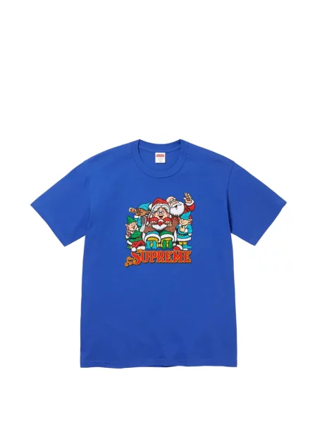 Tricou Supreme cu imagine albastru