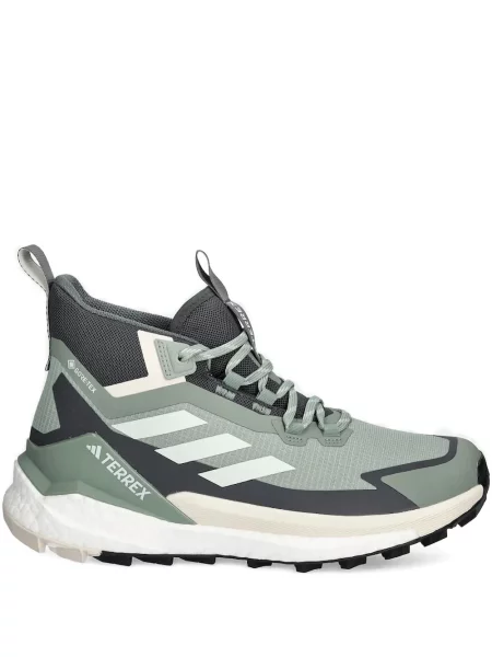 Sneakersy Adidas Terrex sznurowane w paski koronkowe czarne