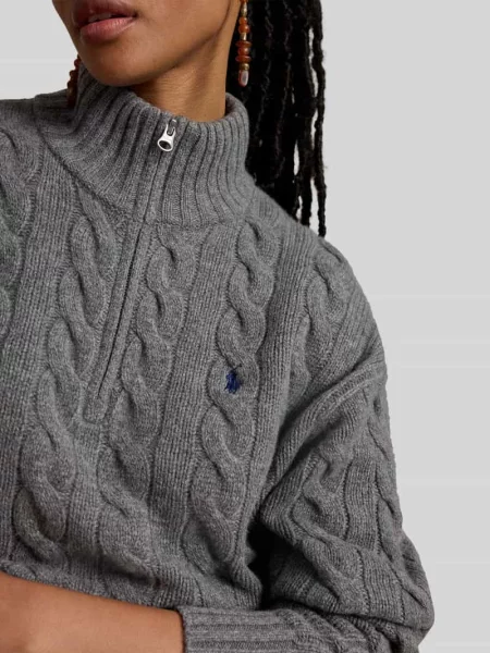 Sweter Polo Ralph Lauren szary