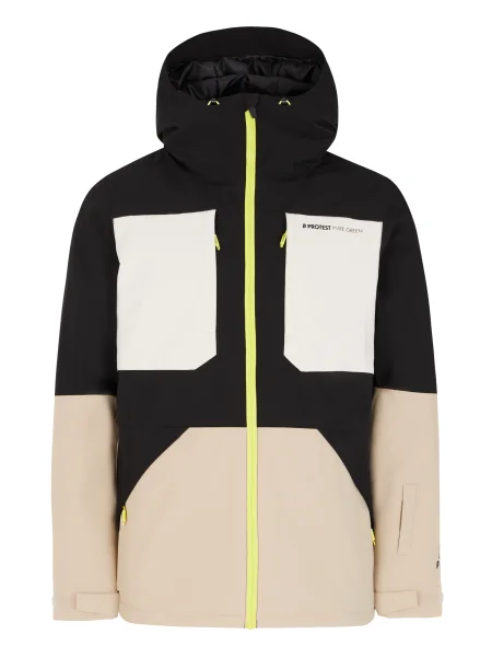 Pánska snowboardová bunda Protest Prtenstone bamboobeige hnedá