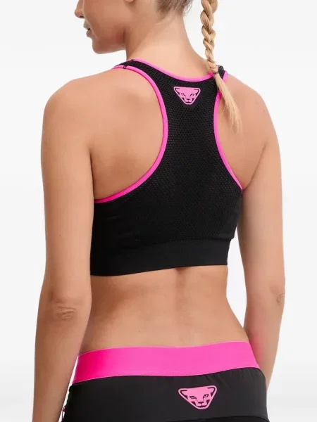 Sutien sport Dynafit plasă negru