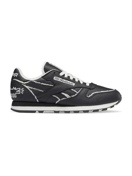 Reebok Classic Leather Legacy x Keith Haring Mężczyźni Buty sportowe Reebok Size: 4 czarny