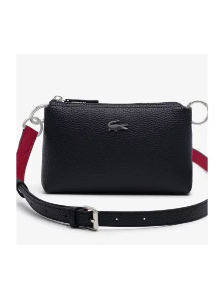 Geanta crossbody Lacoste albastru