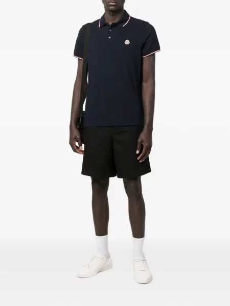 Polo Moncler μπλε