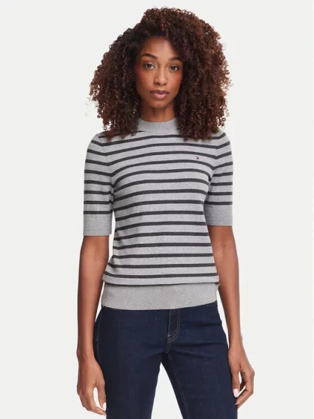 Tommy Hilfiger Pulover închis gri