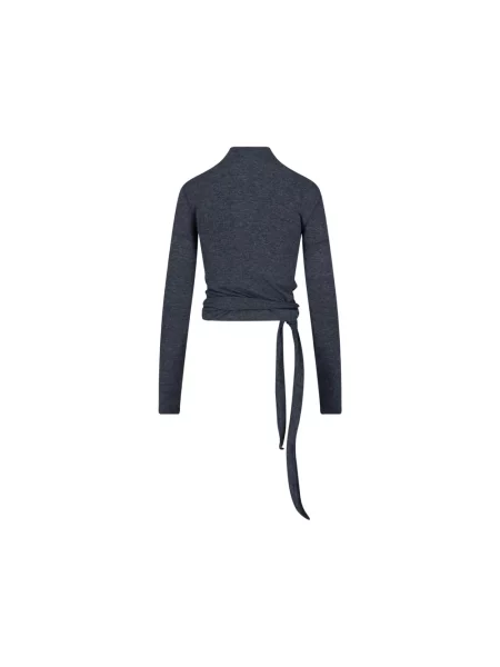 Sweter Low Classic klasyczny szary