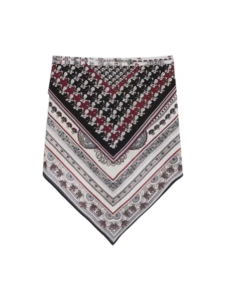 Fular Desigual alb