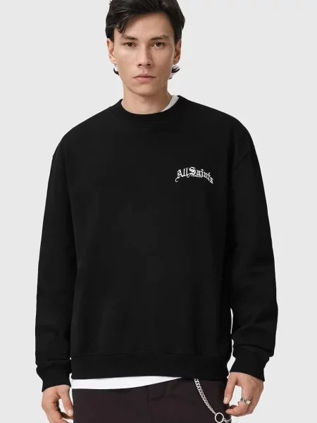AllSaints hanorac de DESCENT negru
