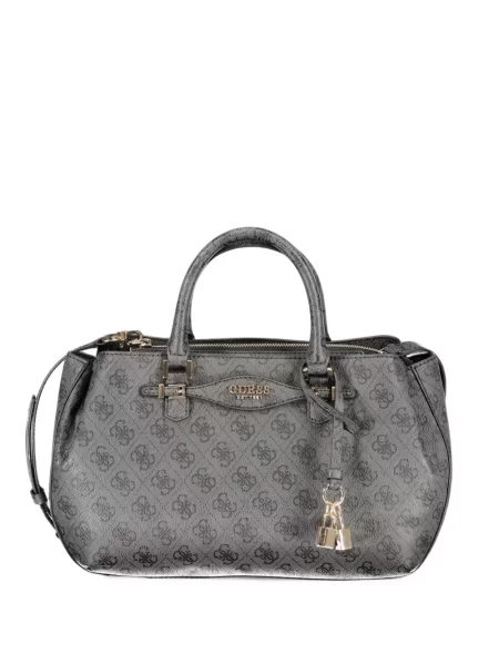 Geantă shopper Guess cu imagine gri