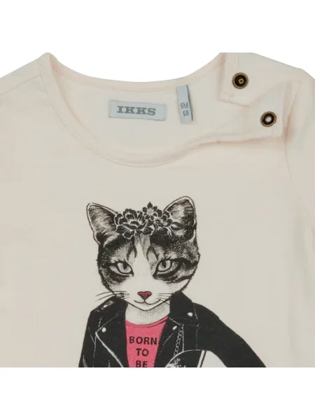 Tricou copii Ikks alb