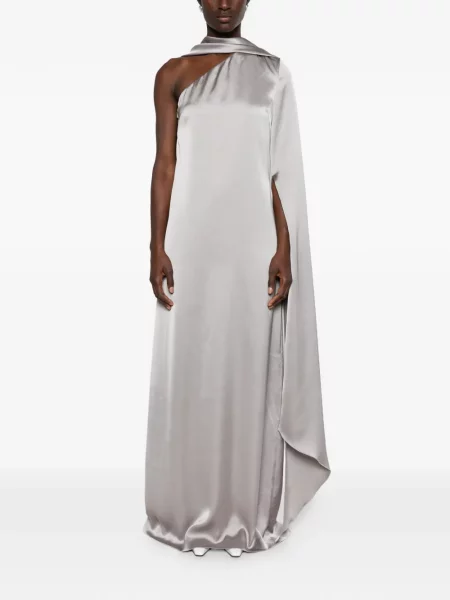 Rochie maxi Solace London cu un umăr gol
