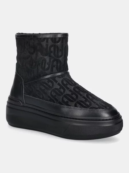 Furla cizme de zăpadă din piele întoarsă Nuage Snow Boot negru