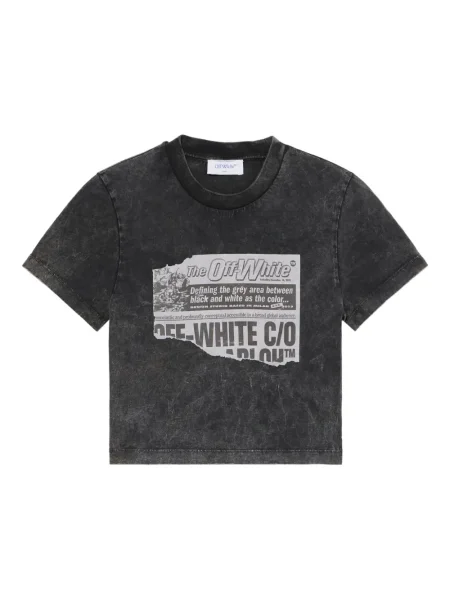 Tricou Off-white cu imagine alb