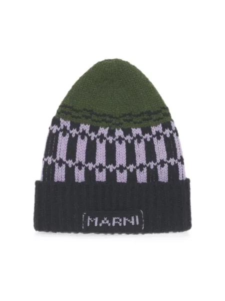 Czapka Marni zielona
