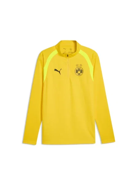 PUMA MÄ™ska bluza treningowa z zamkiem Borussia Dortmund Akcesoria Å»Ã³Å‚ty S żółta