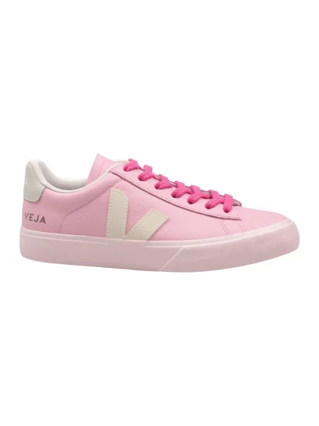 Sneakersy Veja Campo skórzane różowe