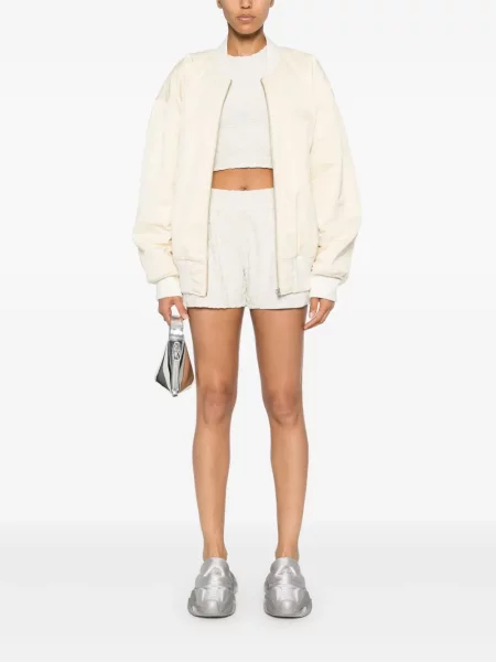 Kilpinis palaidinė be rankovių Off-white balta