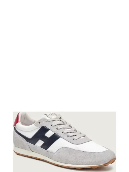 Hogan Sneakers ALLACCIATO H | piele întoarsă gri