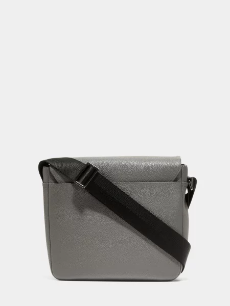 Cole Haan Мессенджер Шкіра сірий