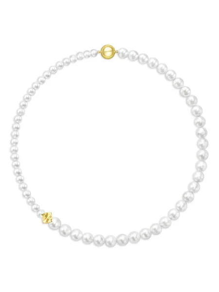 Colier Tasaki alb