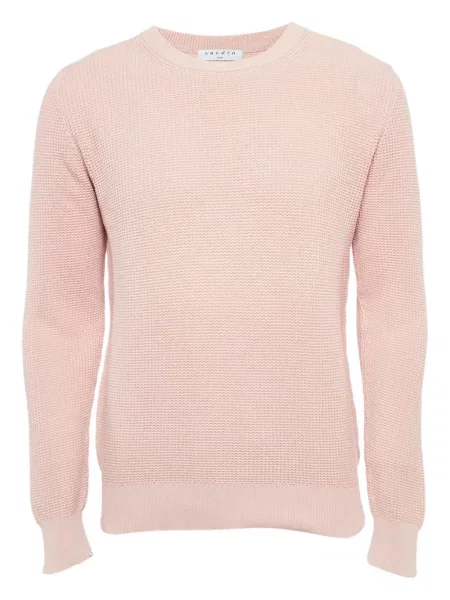 Pulover Sandro tricotate roz