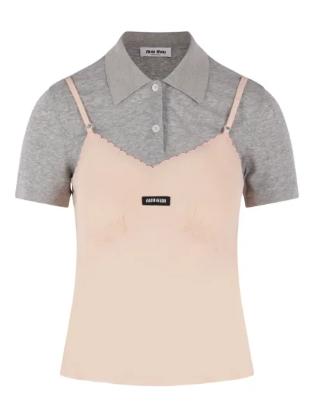 Polo Miu Miu gri