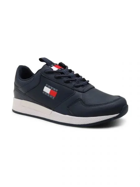 Tommy Jeans De piele sneakers FLEXI RUNNER