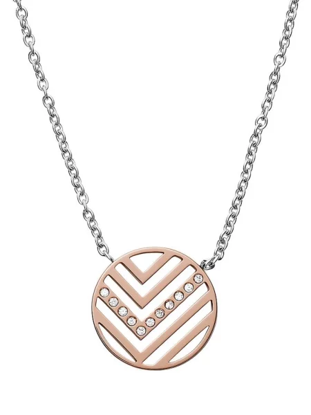 Ogrlica i naušnice Skagen zlatna