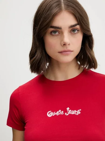 Футболка Guess Jeans червоний