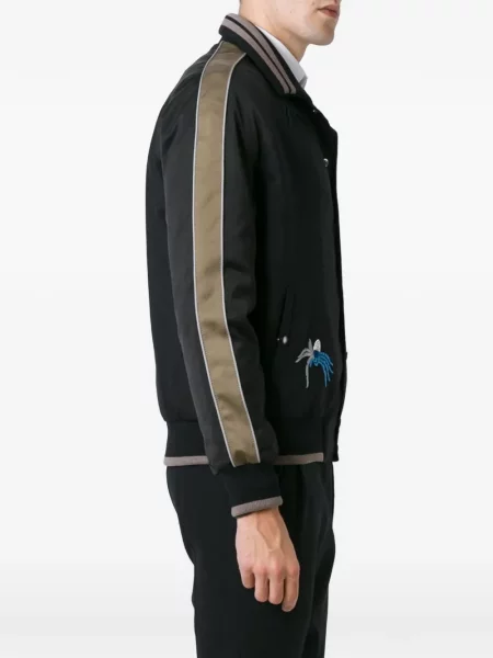 Geacă Lanvin cu broderie negru