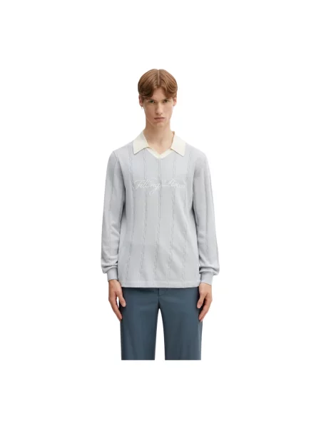 Sweter Filling Pieces niebieski