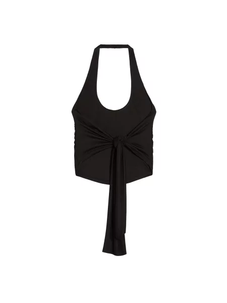 Bershka Top čierna