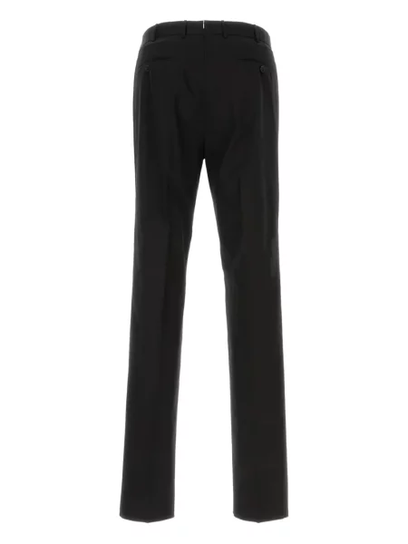 Pantaloni Zegna plisate albastru