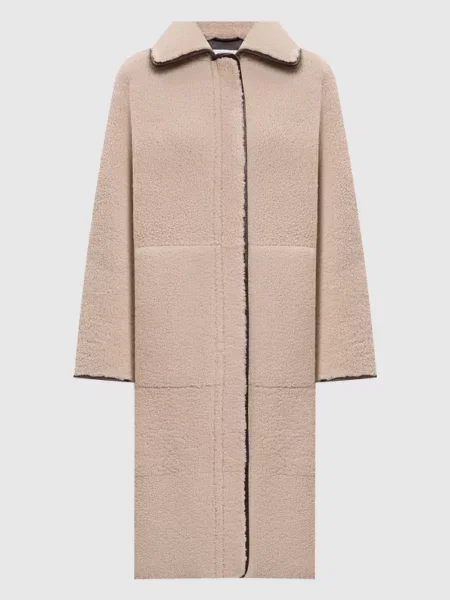 Дублянка з контрастним окантуванням Babe Pay Pls бежева