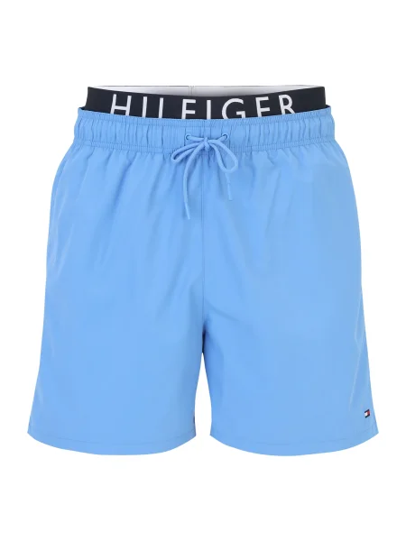 Férfi Tommy Hilfiger Medium Drawstring Dw varázslatos fürdőruha rövidnadrág. Méret: S kék